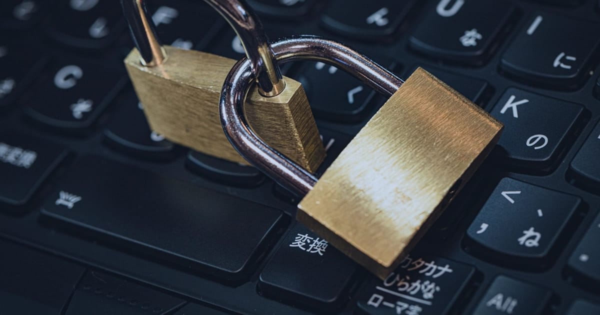 A digital padlock representing computer security, illustrating AI Content Moderation